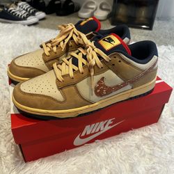 “Sandlot” Dunk Low (Size 10.5)