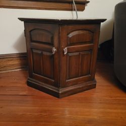 Octagon End Table