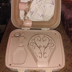 Vintage Remington Hair Dryer Complete In Case