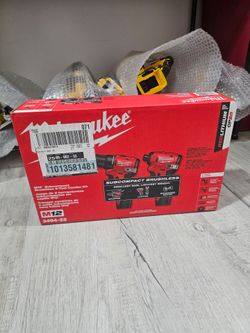 M12 12-Volt Lithium-Ion Brushless Cordless Subcompact Drill and Impact Driver Combo Kit w/2 Batteries and Bag (2-Tool)