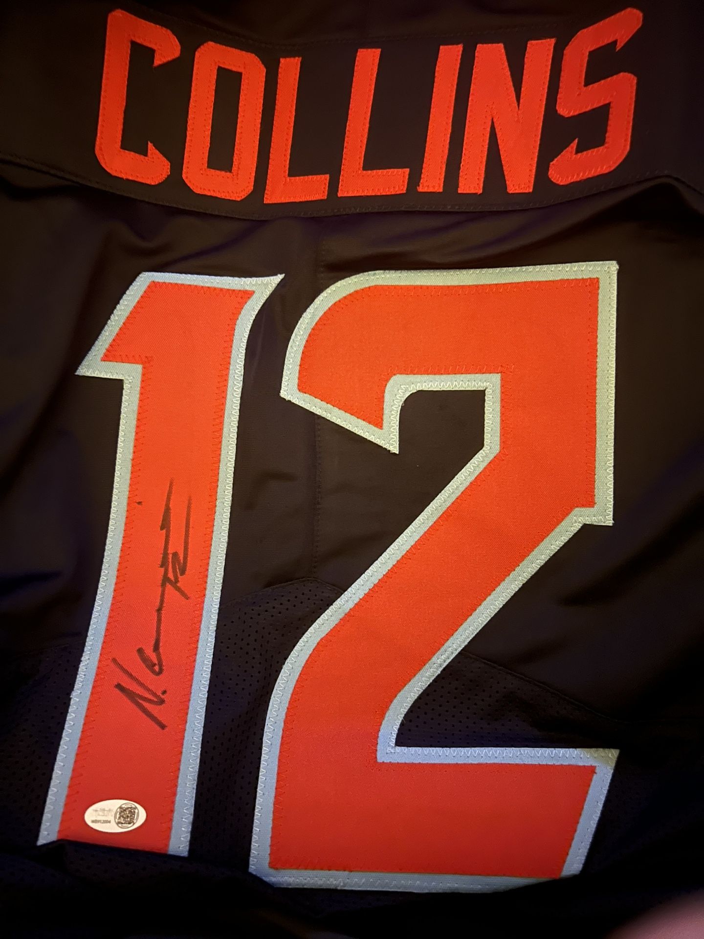 Nico Collins Autographed Short Sleeve Jersey