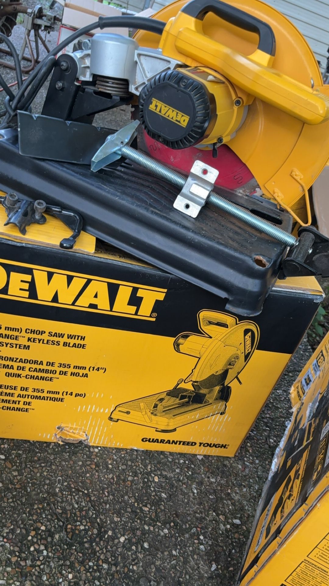 Dewalt Chop Saw