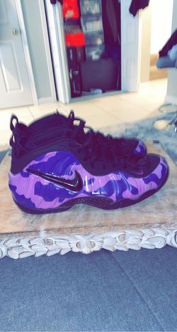 Nike Air Foamposite Pro - Bathing ape Purple Camo 