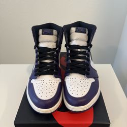 Jordan 1 Court Purple Sz 9.5