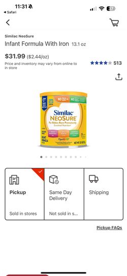 Similac Neosure Baby Formula