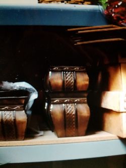 Planters Metal containers
