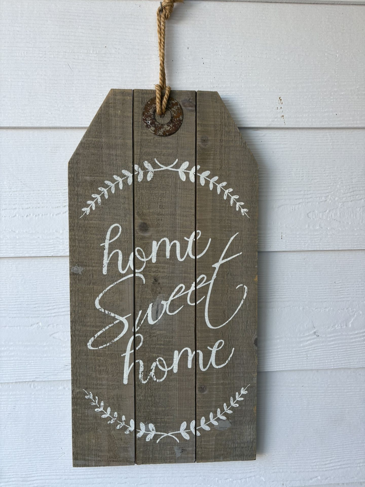 Home Sweet Home Wooden Sign