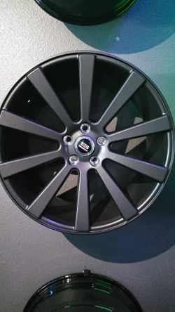 (4) New Titanium Rims 20x9 5x114.3