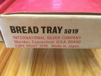 Vintage bread tray still in box