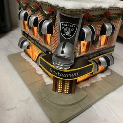 Raider light up restaurant collectible