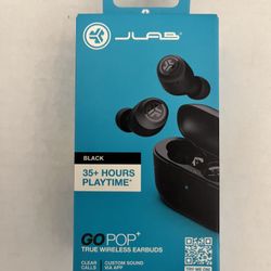 JLab - GoPop - (Wireless) - Earbuds - (New)