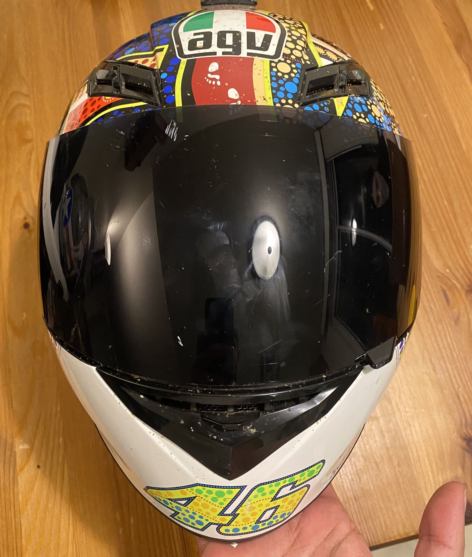 Icon Jacket & AGV Helmet 