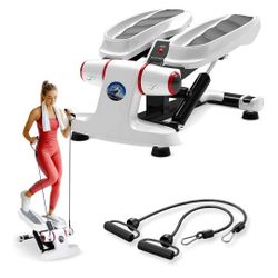 Mini Stepper with Resistance Bands