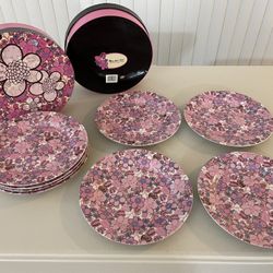 Once Upon A Rose - Flower Plates