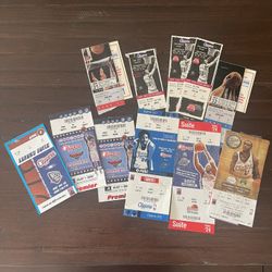 Lot Of 12 Used LA Clippers Basketball Tickets From  1995 Through 2006. Great Price For You Ticket Collectors! Pick Up Or Mail. 
