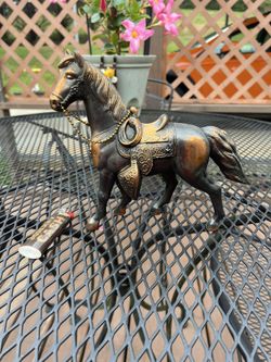 Vintage Metal Horse