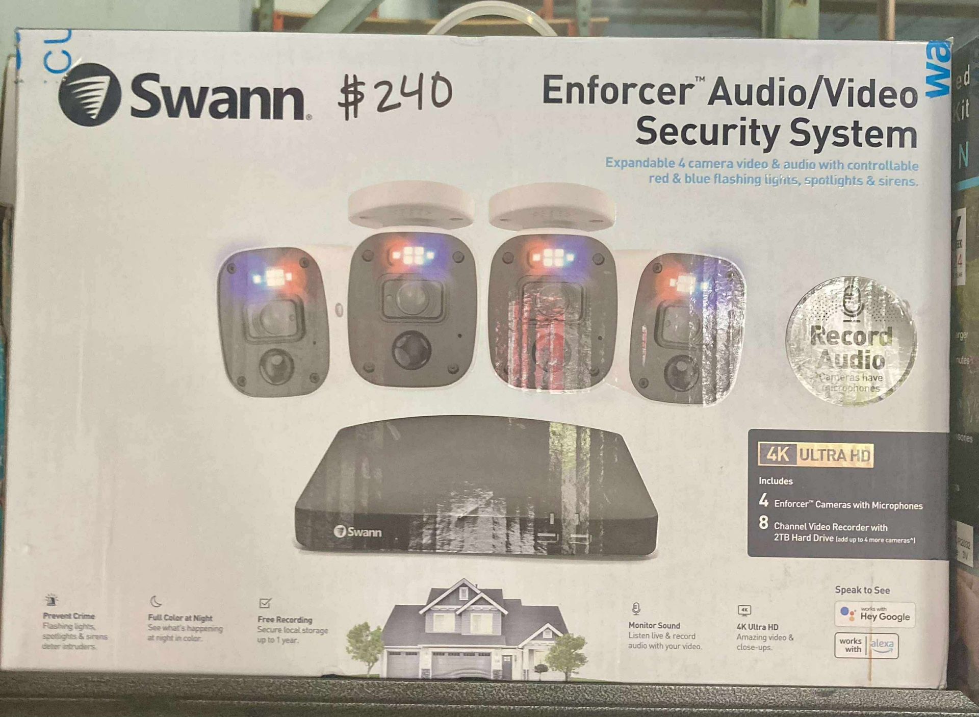 Swann Enforcer Audio/Video Security System