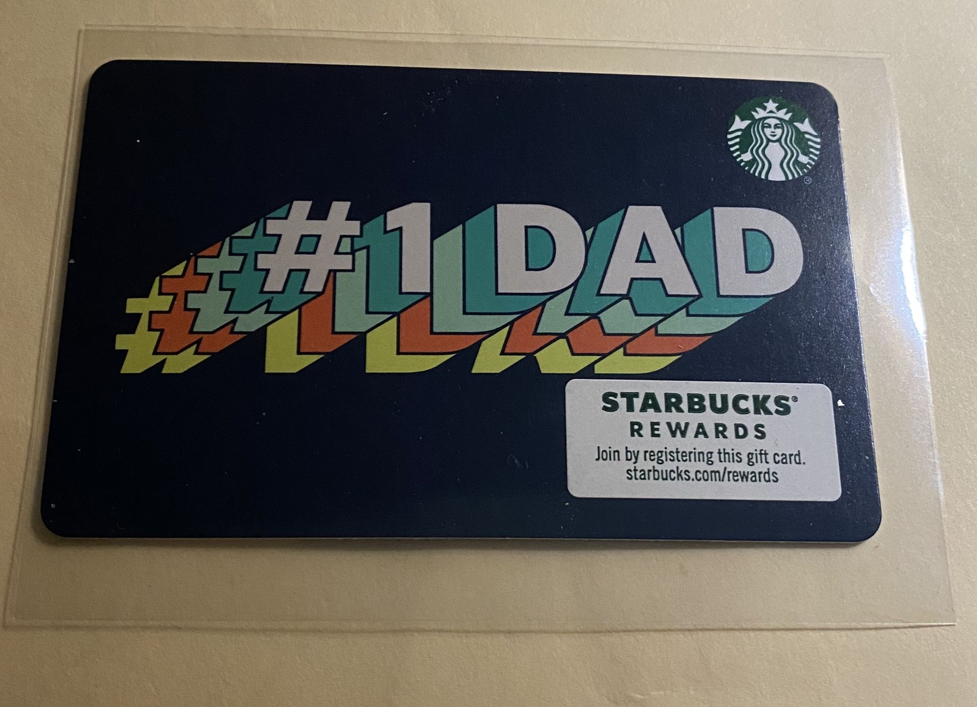 Starbucks Card, #1 Dad