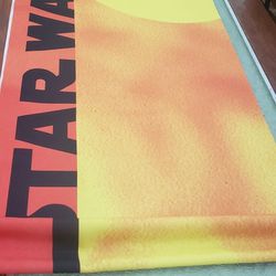 Star Wars Fabric 7' Double Sided Banner