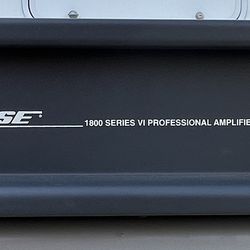 Bose 1800 Series Vl Professional Power Amplifier 