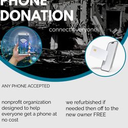 Phones Needed For A Good Cause 