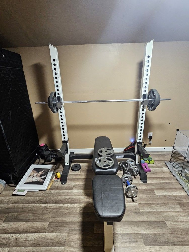 Bench Press. Weight Bench