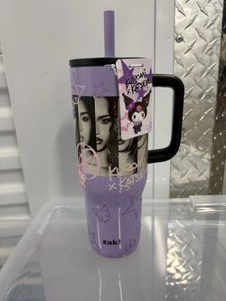 Zak! Kuromi x Katseye Tumbler with Handle