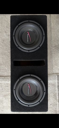Dual 10” Audiobahn Subwoofers