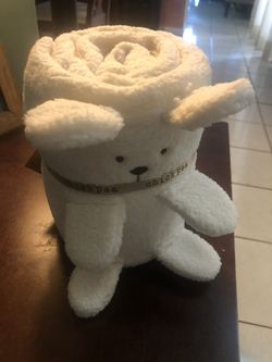 Chick Pea baby bear blanket