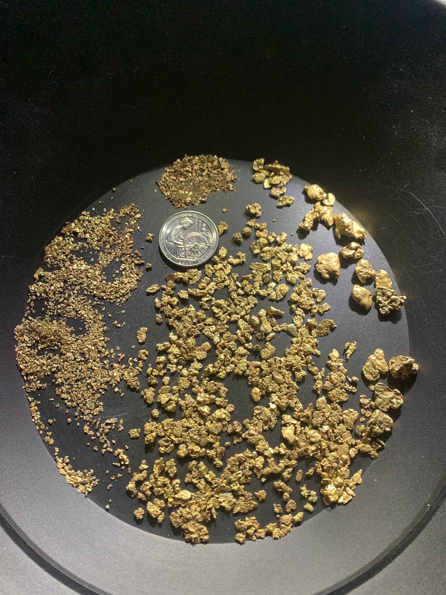Gold Prospecting, Pay Dirt