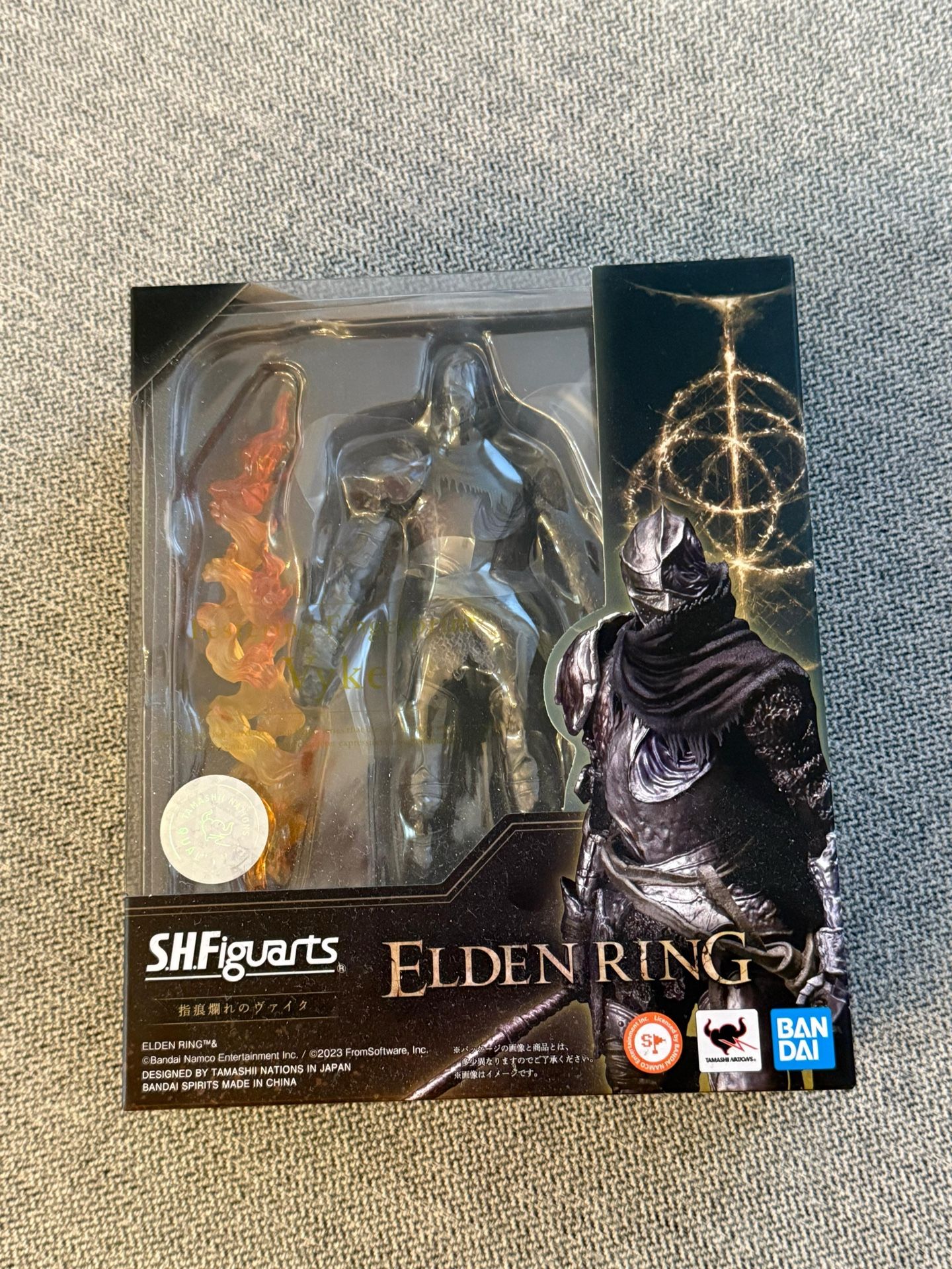 Elden Ring S.H.Figuarts Festering Fingerprint Vyke Action Figure