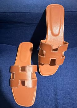 Brown sandals size 38
