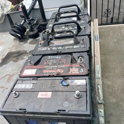 Hydraulic Batteries Used