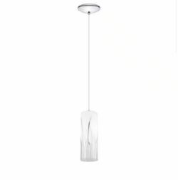Brand New, Set of 2, Eglo 92739 Rivato 1 Light Mini Pendant Chrome Indoor Lighting Pendants