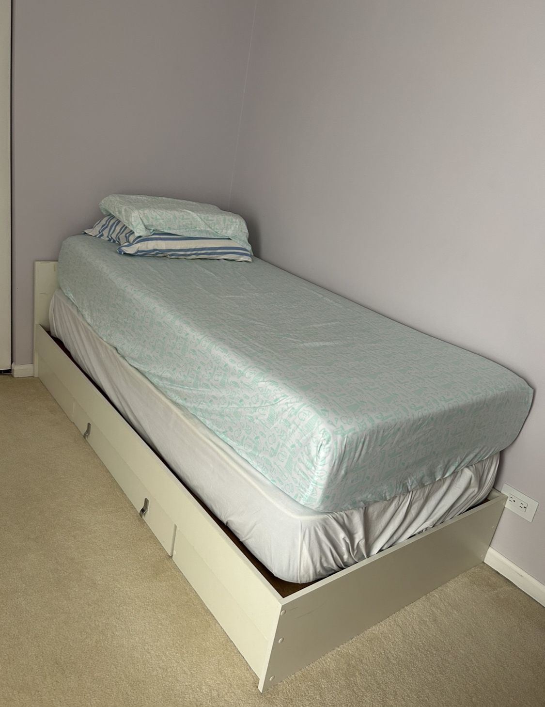 Twin Bed Frame With Storage