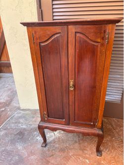 Antique sheet music cabinet/storage