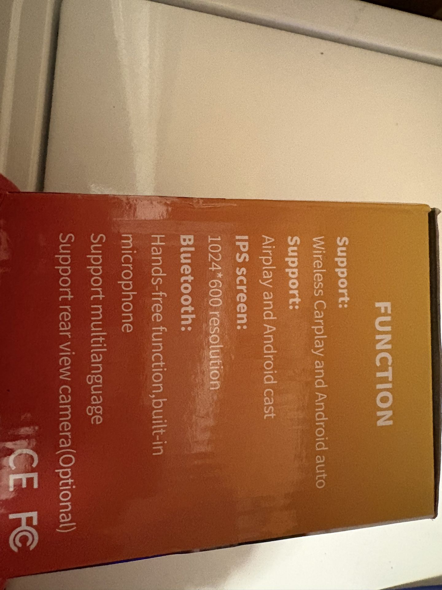 Apple Carplay And Android Auto 7 Inch Monitor (NOT FOR FREE)