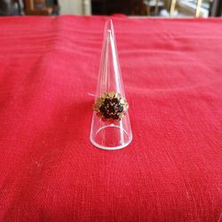 Garnet Gold Ring