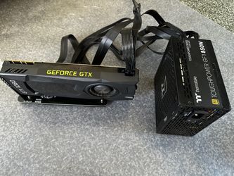 eGPU Bundle with 1080 graphics card included