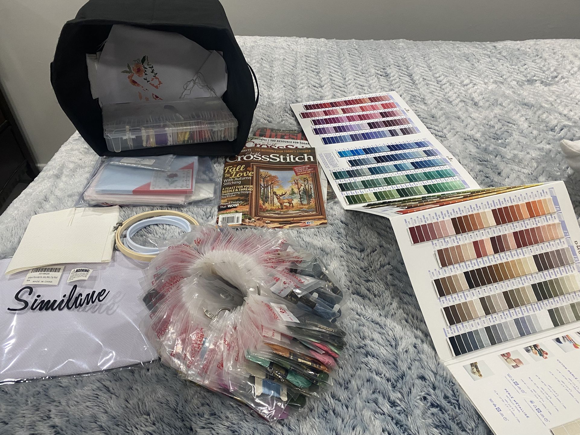 Cross Stitching Lot