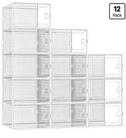Stackable shoe storage