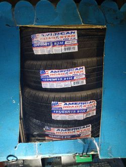 TIRE 195 65 15 each Installed ELMOFLES