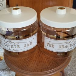 Vintage Pyrex Cookie & Cracker Barrel 