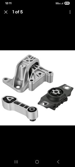 Fiat 500 3 piece engine and transmission mounts