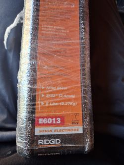 RIDGID E6013 Mild Steel Stick Electrodes 5 lbs