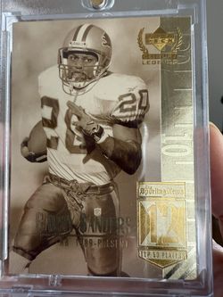 Barry Sanders RB 1989 Upper Deck
