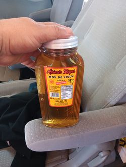 Miel De Abeja Frasco Grande Con Penca