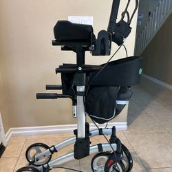 Great Quality Elenker Upright Walker Anti-shock All-terrain Wheels 300 Lb Capacity New