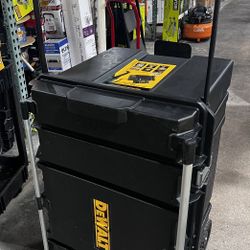 DEWALT Tough Chest 38 in. W 63 Gal. Polypropylene Rolling Tool Box