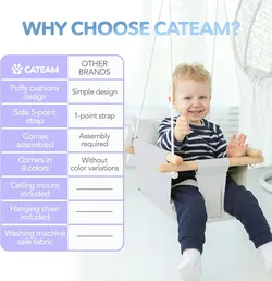 Cateam Baby Indoor Hanging Swing Seat